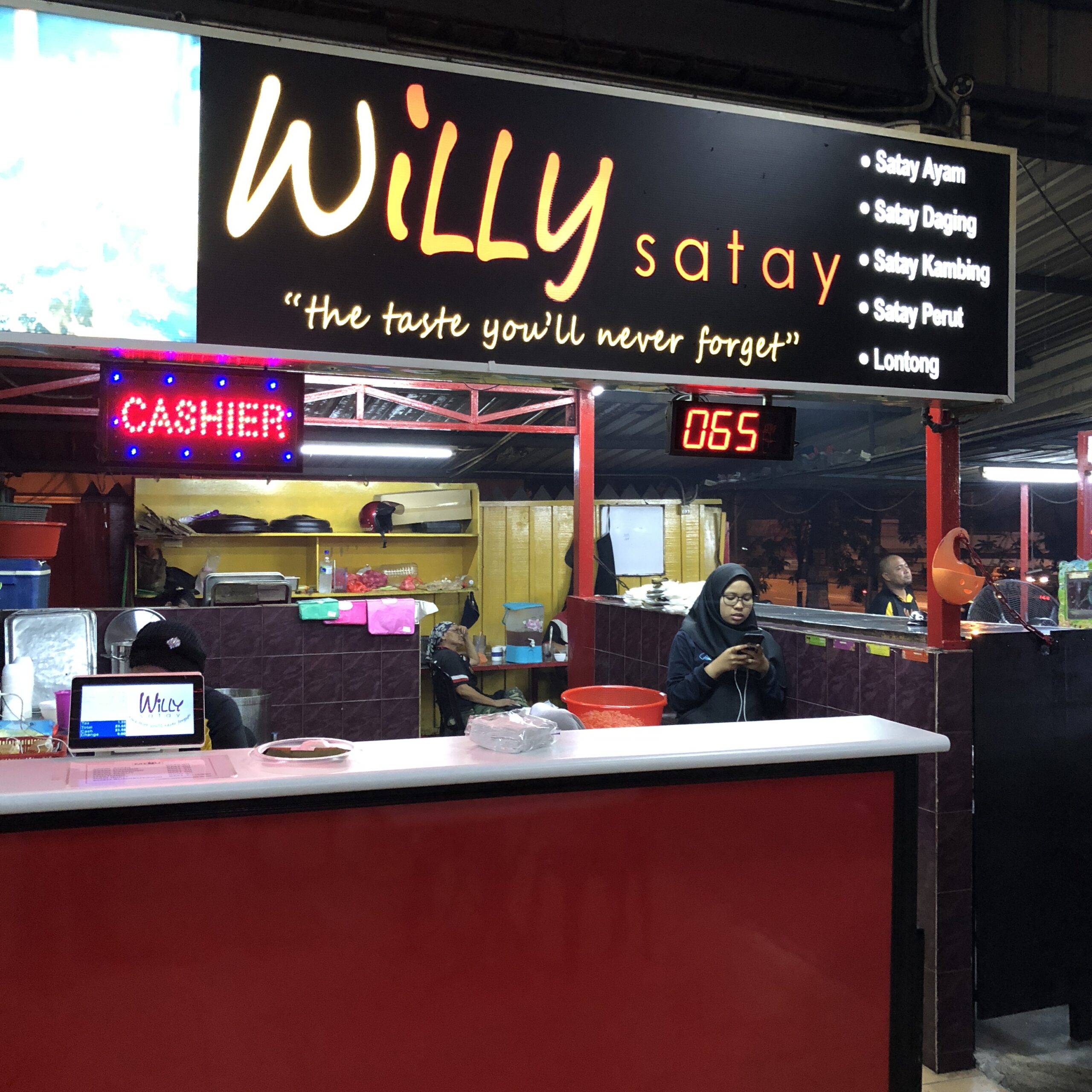 Satay Willy, Sg Ramal Food Junction, May 2018