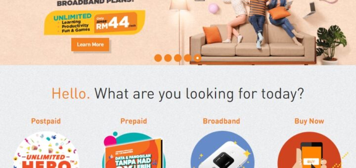 U Mobile Website - 5 July 2021