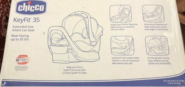 Chicco Keyfit 35 Box, August 2021