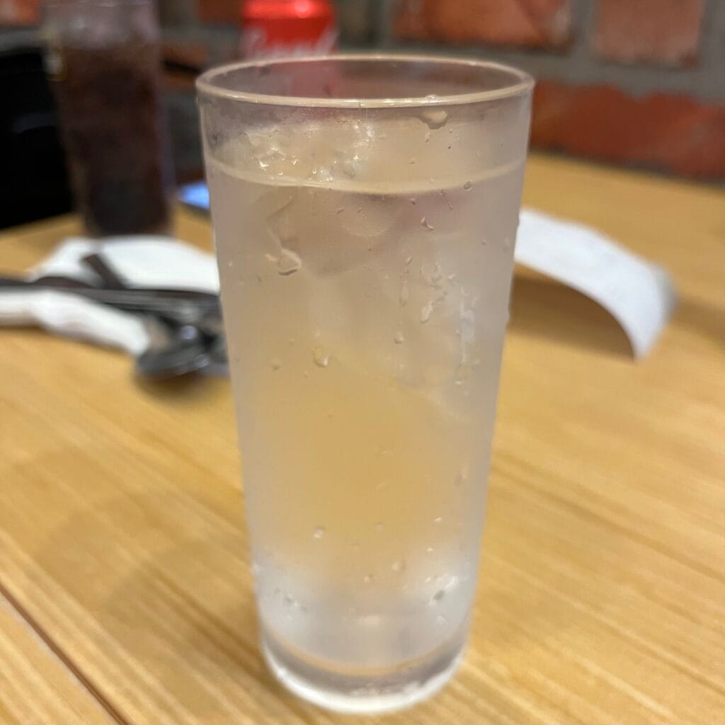 Dave's Deli, IOI City Mall Putrajaya - January 2022 - Plain Water